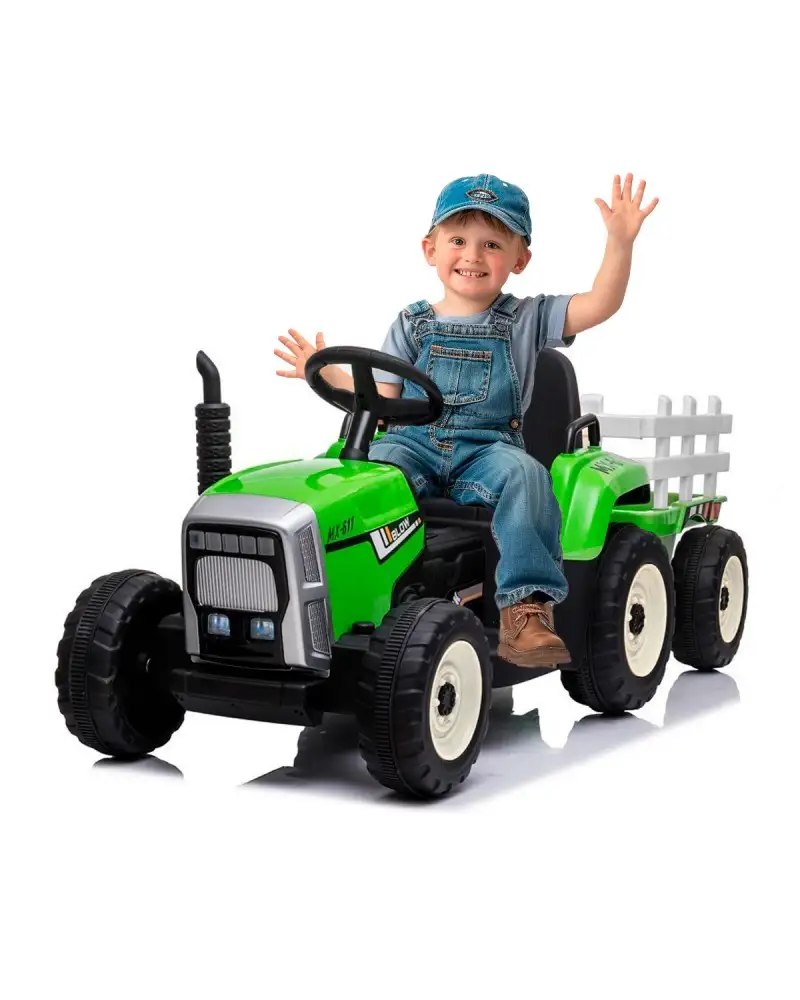 Tractor Ceres con remolque
